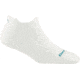Darn Tough Run No Show Tab Ultra-Lightweight w/ Cushion Running Sock - Womens, White, Small, 1047-WHITE-S-DARN