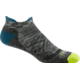 Calzini Darn Tough Run Coolmax No Show Tab - Ultra Leggeri Con Cuscino - Unisex, Colore Nero - Garanzia A Vita
