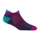 Darn Tough Run No Show Tab Ultra-Lightweight with Cushion Socks - Womens, Blackberry, Large, 1047-BLACKBERRY-L-DARN