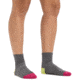 Darn Tough Run Quarter Ultra-Lightweight Running Sock - Womens, Gray, Medium, 1044-GRAY-M-DARN