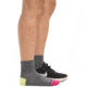 Darn Tough Run Quarter Ultra-Lightweight Running Sock - Womens, Gray, Medium, 1044-GRAY-M-DARN