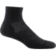 Darn Tough Run Quarter Ultra-Lightweight w/ Cushion Running Sock - Mens, Black, Large, 1040-BLACK-L-DARN
