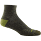 Darn Tough Run Quarter Ultra-Lightweight w/ Cushion Running Sock - Mens, Fatigue, Large, 1040-FATIGUE-L-DARN