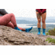 Darn Tough Run Quarter Ultra-Lightweight w/ Cushion Running Sock - Womens, Baltic, Medium, 1048-BALTIC-M-DARN