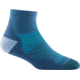 Darn Tough Run Quarter Ultra-Lightweight w/ Cushion Running Sock - Womens, Baltic, Medium, 1048-BALTIC-M-DARN