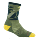 Darn Tough Run Wild Micro Crew Ultra-Lightweight with Cushion Socks - Womens, Palm, Large, 1069-C-7073-05