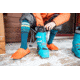 Darn Tough Snowburst Over-The-Calf Midweight w/ Cushion Ski Sock - Womens, Dark Teal, Small, 8028-DARK-TEAL-S-DARN