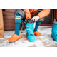 Darn Tough Snowburst Over-The-Calf Midweight w/ Cushion Ski Sock - Womens, Dark Teal, Small, 8028-DARK-TEAL-S-DARN