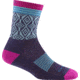 Darn Tough Sobo Micro Crew Lightweight with Cushion Socks - Womens, Blackberry, Medium, 1977-BLACKBERRY-M-DARN