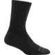 Darn Tough Solid Basic Crew Light Sock - Womens, Black, Large, 6012-BLACK-L-DARN
