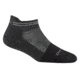 Darn Tough Steely No Show Tab Lightweight Socks w/ Full Cushion Toe Box - Womens, Gravel, Medium, 2210-GRAVEL-M-DARN