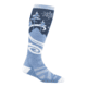 Darn Tough Swirlwind OTC Lightweight with Cushion Socks - Womens, Midnight, Medium, 8054-MIDNIGHT-M-DARN