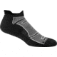 Darn Tough Tab No Show Light Cushion Sock - Mens, Black/Gray, Medium, 1722-BLACK/GRAY-M-DARN