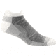 Darn Tough Tab No Show Light Cushion Sock - Mens, White/Gray, 2XL, 1722-WHITE/GRAY-XXL-DARN