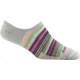 Darn Tough Topless Multi Stripe No Show Hidden Light Sock - Womens, Ash, Medium, 6001-ASH-M-DARN