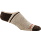 Darn Tough Topless Stripe No Show Hidden Light Sock - Mens, Brown, Medium, 1684-BROWN-M-DARN
