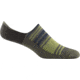 Darn Tough Topless Stripe No Show Hidden Lightweight Sock - Mens, Fatigue, Large, 6057-FATIGUE-L-DARN