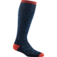 Darn Tough Traverse OTC Lightweight w/ Cushion w/ Padded Shin Ski Sock - Womens, Eclipse, Small, 8022-ECLIPSE-S-DARN