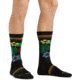 Darn Tough Tropic Crew Lightweight Sock - Mens, Black, Medium, 6059-BLACK-M-DARN