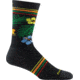 Darn Tough Tropic Crew Lightweight Sock - Mens, Black, Medium, 6059-BLACK-M-DARN