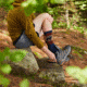 Darn Tough VanGrizzle Boot Midweight Sock with Cushion - Mens, Eclipse, Extra Large, 1980-ECLIPSE-XL-DARN