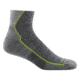 Darn Tough Hiker 1/4 Midweight with Cushion Socks - Men's, Gray, Large, 1959-GRAY-L-DARN