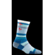 Darn Tough South Beach Crew Lightweight Socks - Women's, Blue, Large 6025-BLUE-L-DARN