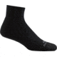 Darn Tough Tactical Quarter Light Sock - Unisex, Black, X-Small, T4093-BLACK-XS-DARN