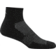 Darn Tough Vertex 1/4 Ultra Light Sock - Men's-Black/Grey-Large