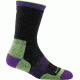 Darn Tough Vertex Crew Ultra Light Cushion Sock - Women's-Black-Medium