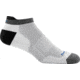 Darn Tough Vertex M No Show Tab Ultra-Light Cushion Sock Men's, White, Large, 1008_WHITE_L_DARN