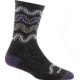 Darn Tough Wandering Stripe Micro-Crew Light Cushion Sock - Womens, Charcoal, Small, 1943-CHARCOAL-S-DARN