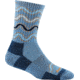Darn Tough Wandering Stripe Micro-Crew Light Cushion Sock - Womens, Vapor Blue, Small, 1943-VAPOR-BLUE-S-DARN