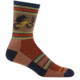 Darn Tough Willoughby Micro Crew Lightweight Hiking Socks - Mens, Chestnut, Large, 5003-CHESTNUT-L-DARN