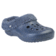 Womens FleeceDawg Clogs, Navy with Navy, 9-10