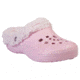 Womens FleeceDawg Clogs, Soft Pink with Pink, 9-10