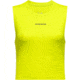 GOREWEAR Everyday Crop Top Womens in Washed Neon Yellow Small 4-6 Regular fit 142C40B0, 101164-BP00-38