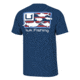 HUK Performance Fishing Huk Trophy Flag Short Sleeve Shirt Set Sail 2XL 7D1E1A21, ATH1000499489XXL