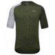 GOREWEAR Mens C5 Cycling Jersey in Utility Green/White Medium Form fit A58973A2, 100164-BH01-L