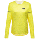 GOREWEAR Contest Long Sleeve Tee Womens in Washed Neon Yellow XS 0-2 Slim fit 61DB6864, 100959-BP00-36