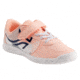 Decathlon Assurance Sports Artengo Ts130 Grip Tennis Shoes - Kids, Neon Pale Peach, W6.5/M5, 3608399823421