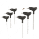 Decathlon Assurance Sports Btwin Allen Key With Adapter Set Tools Wrench &amp; Hex Keys, Base Color, 8mm, 3608409881069