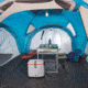 Decathlon Quechua Arpenaz Waterproof Family Camping Tent, 3 Rooms, Blue, 6 Person, 4006571