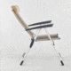 Decathlon Quechua Comfort Reclinable Folding Steel Camping Chair, Grey, NS, 4650022