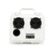 Demerbox DB2 Speakers, Uyuni White, DB2-1300-WHT