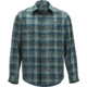 DEMO, ExOfficio Okanagan Check Long Sleeve Shirt - Mens, Medium, Adriatic, 1001-3178-Adriatic-M