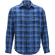 DEMO, ExOfficio Okanagan Check Long Sleeve Shirt - Mens, Medium, Navy, 1001-3178-Navy-M