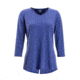 DEMO, ExOfficio Wanderlux 3/4 Sleeve - Womens, Small, Bellflower, 2011-3084-Bellflower-S