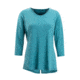 DEMO, ExOfficio Wanderlux 3/4 Sleeve - Womens, Small, Malachite, 2011-3084-Malachite-S