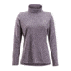 Demo, ExOfficio Wanderlux Marl Turtleneck - Womens, Adriatic Heather, Small, 2011-3221-Adriatic Heather-S